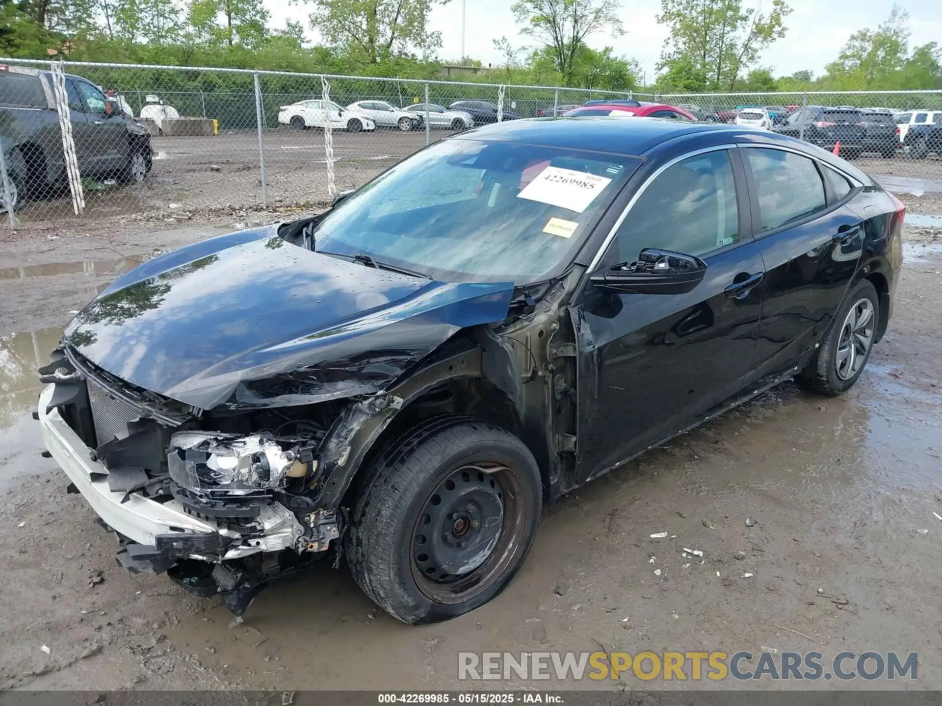2 fotografías del automóvil dañado 2HGFC2F68MH526372 HONDA CIVIC 2021
