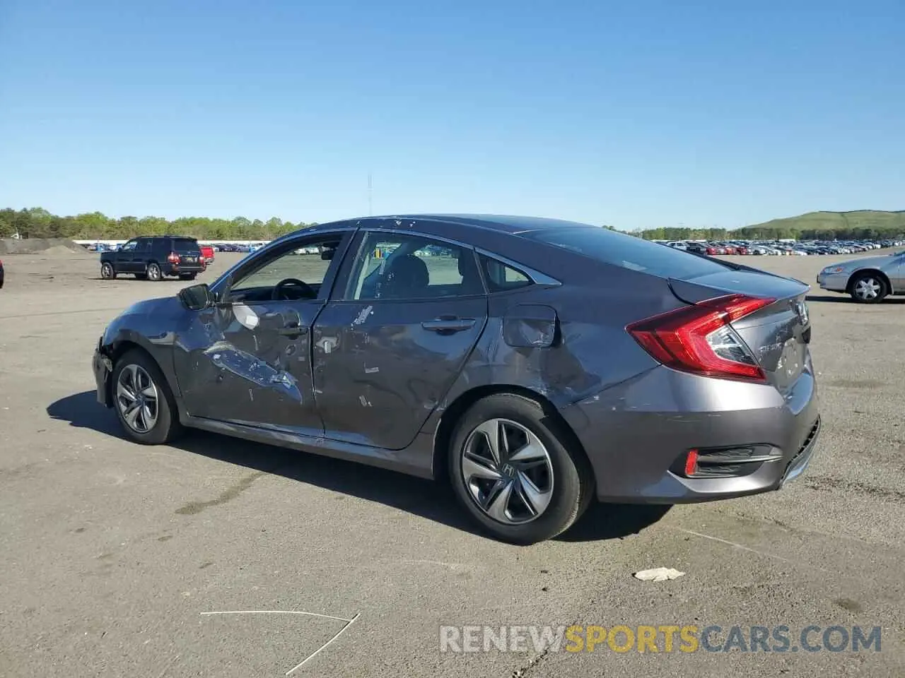 2 fotografías del automóvil dañado 2HGFC2F68MH555435 HONDA CIVIC 2021