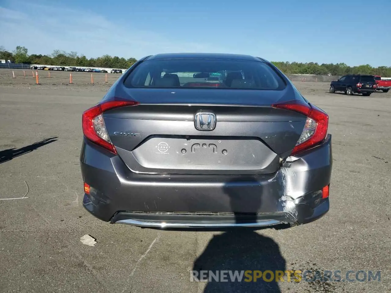 6 fotografías del automóvil dañado 2HGFC2F68MH555435 HONDA CIVIC 2021