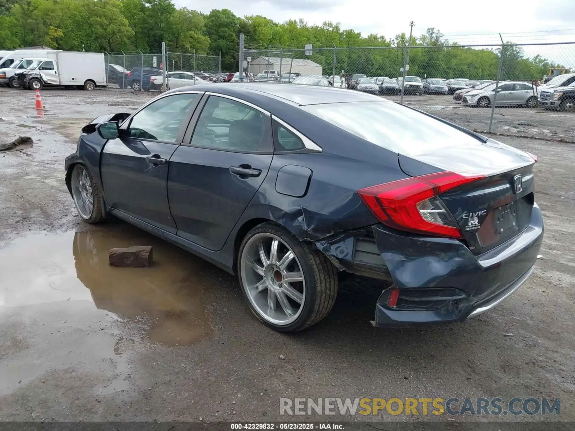 3 fotografías del automóvil dañado 2HGFC2F69MH503022 HONDA CIVIC 2021