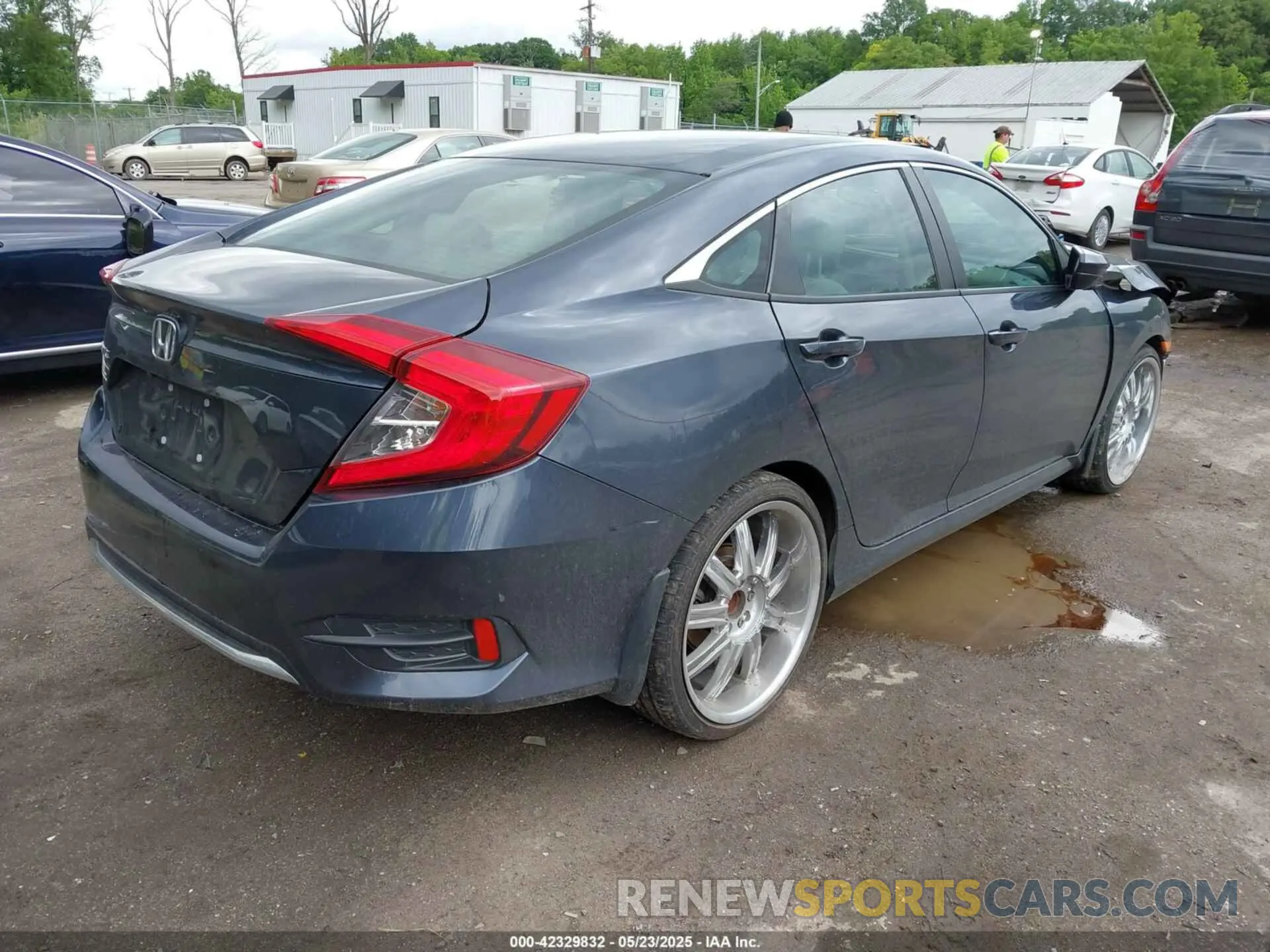 4 fotografías del automóvil dañado 2HGFC2F69MH503022 HONDA CIVIC 2021