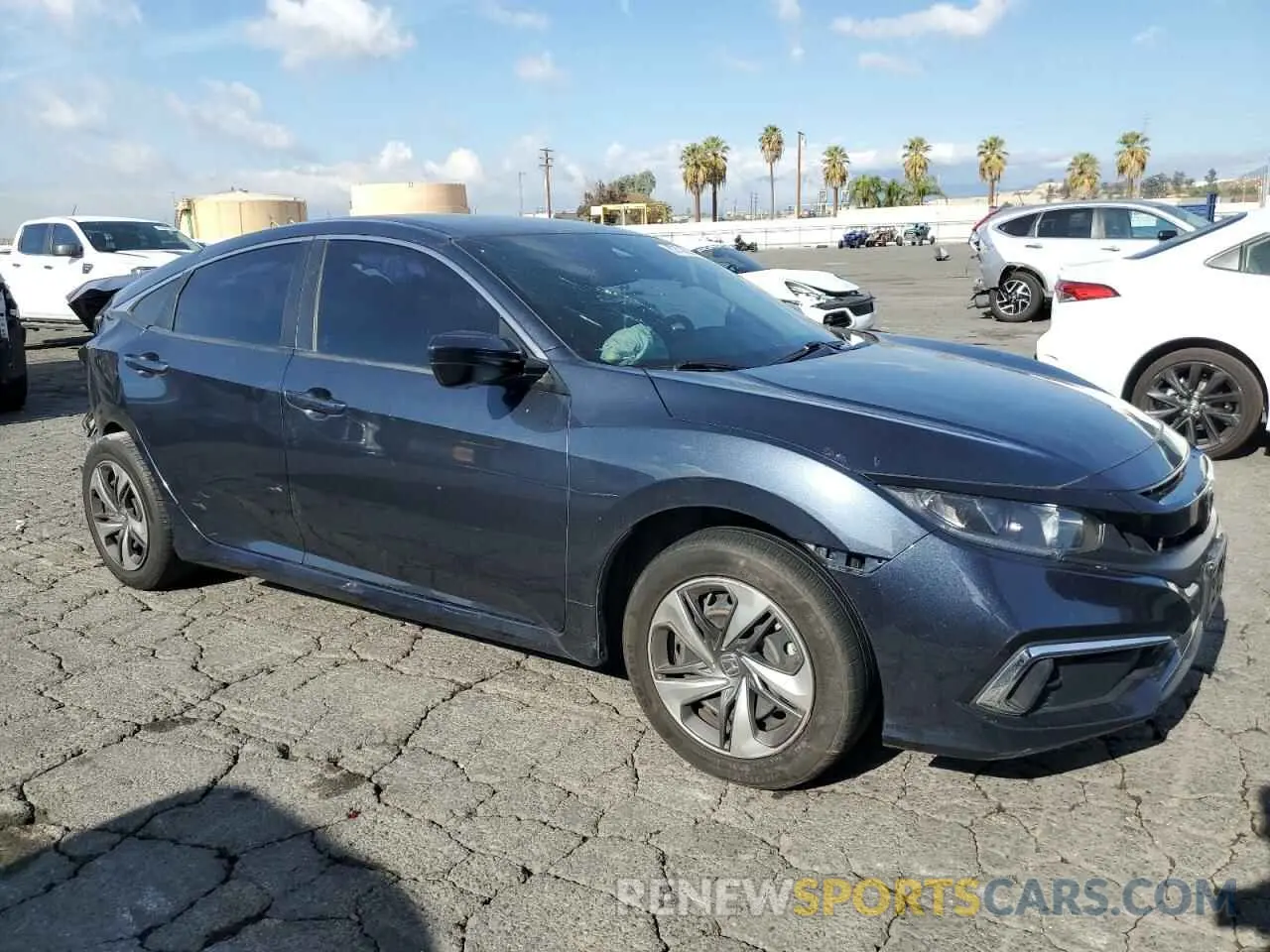 4 fotografías del automóvil dañado 2HGFC2F69MH508639 HONDA CIVIC 2021