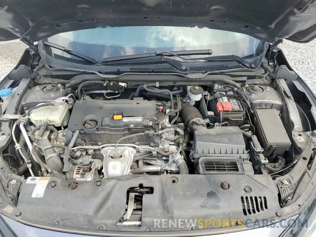 11 fotografías del automóvil dañado 2HGFC2F69MH516157 HONDA CIVIC 2021