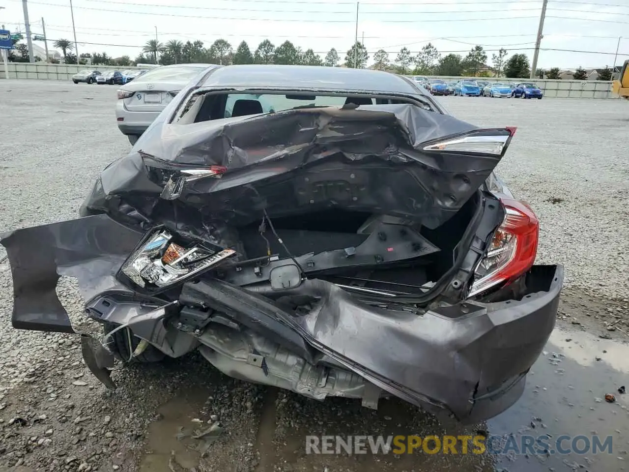 6 fotografías del automóvil dañado 2HGFC2F69MH516157 HONDA CIVIC 2021