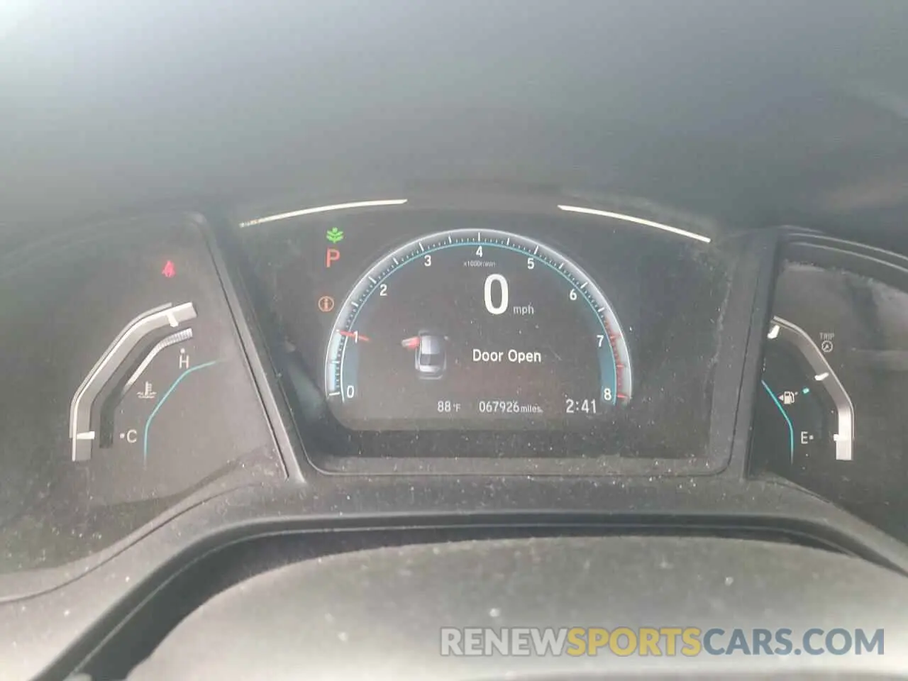 9 fotografías del automóvil dañado 2HGFC2F69MH516157 HONDA CIVIC 2021