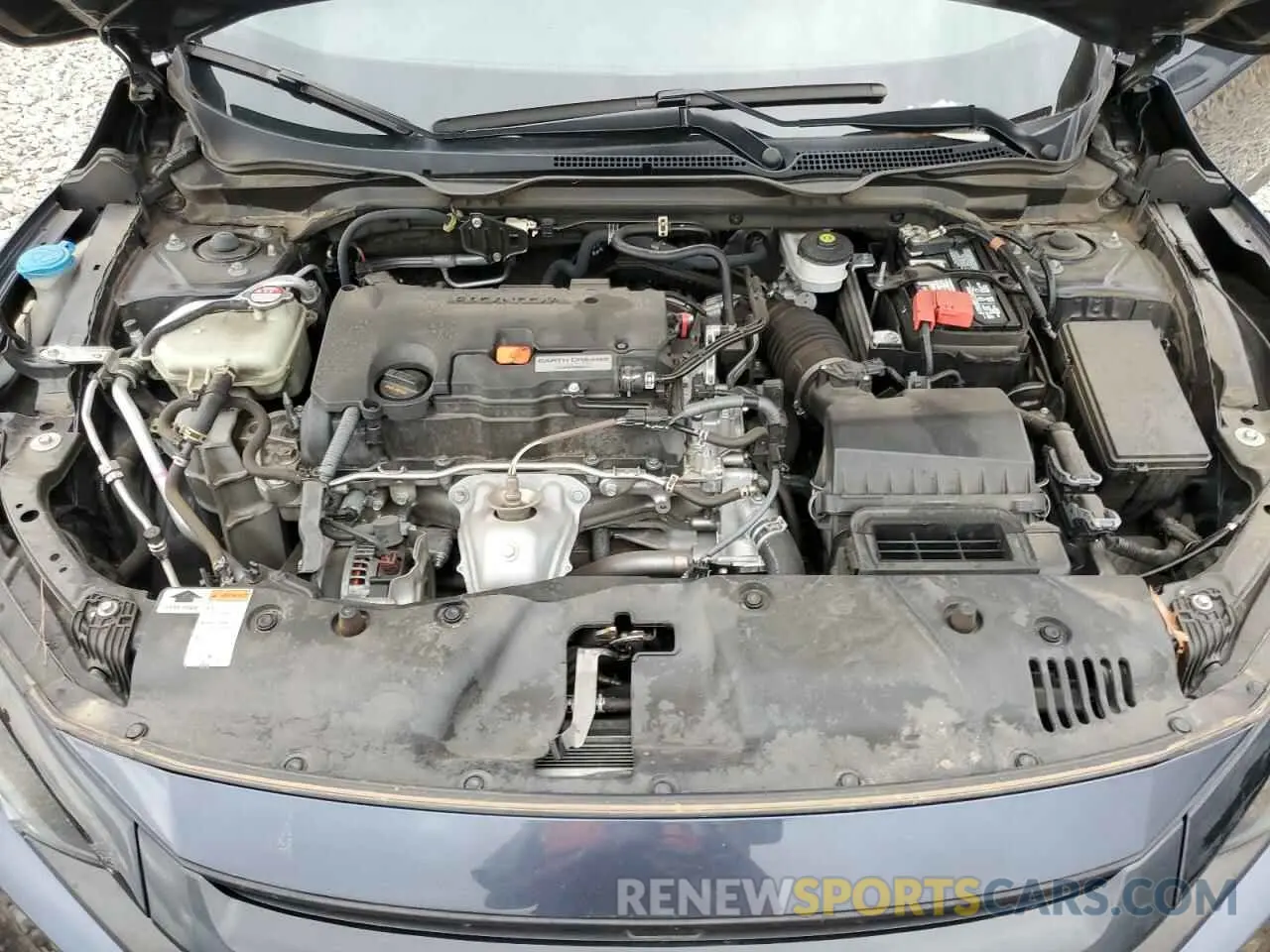 11 fotografías del automóvil dañado 2HGFC2F69MH536019 HONDA CIVIC 2021