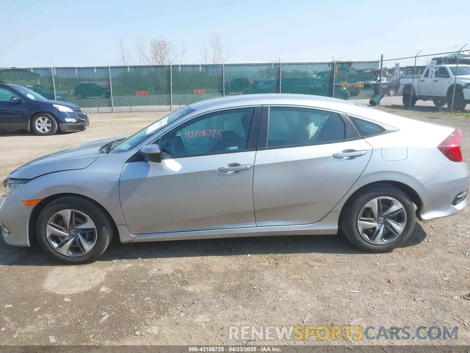 14 fotografías del automóvil dañado 2HGFC2F69MH539227 HONDA CIVIC 2021