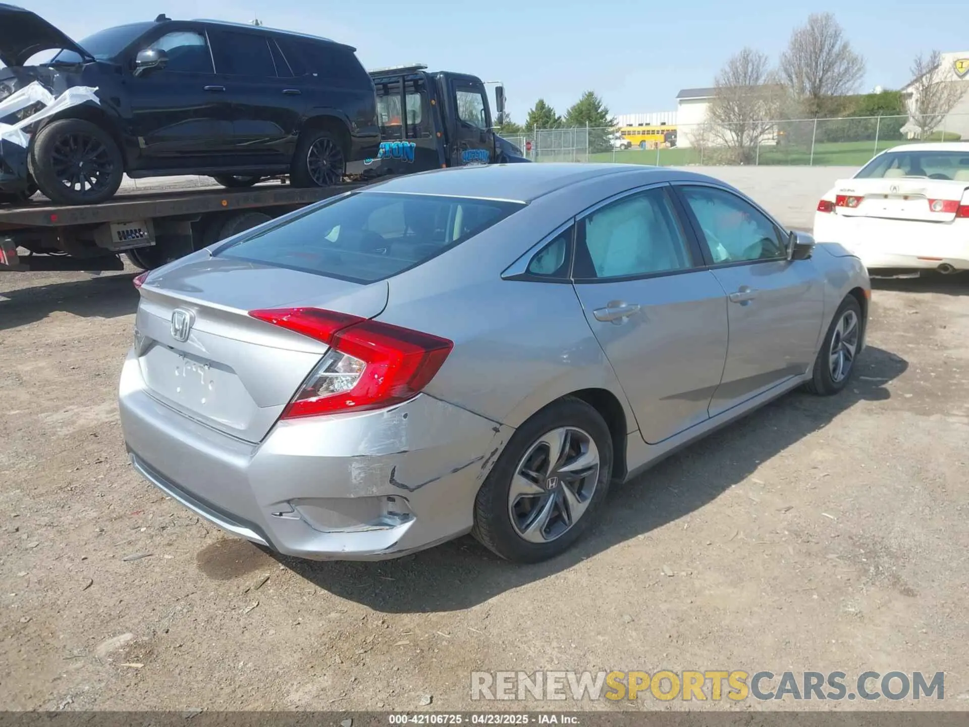 4 fotografías del automóvil dañado 2HGFC2F69MH539227 HONDA CIVIC 2021