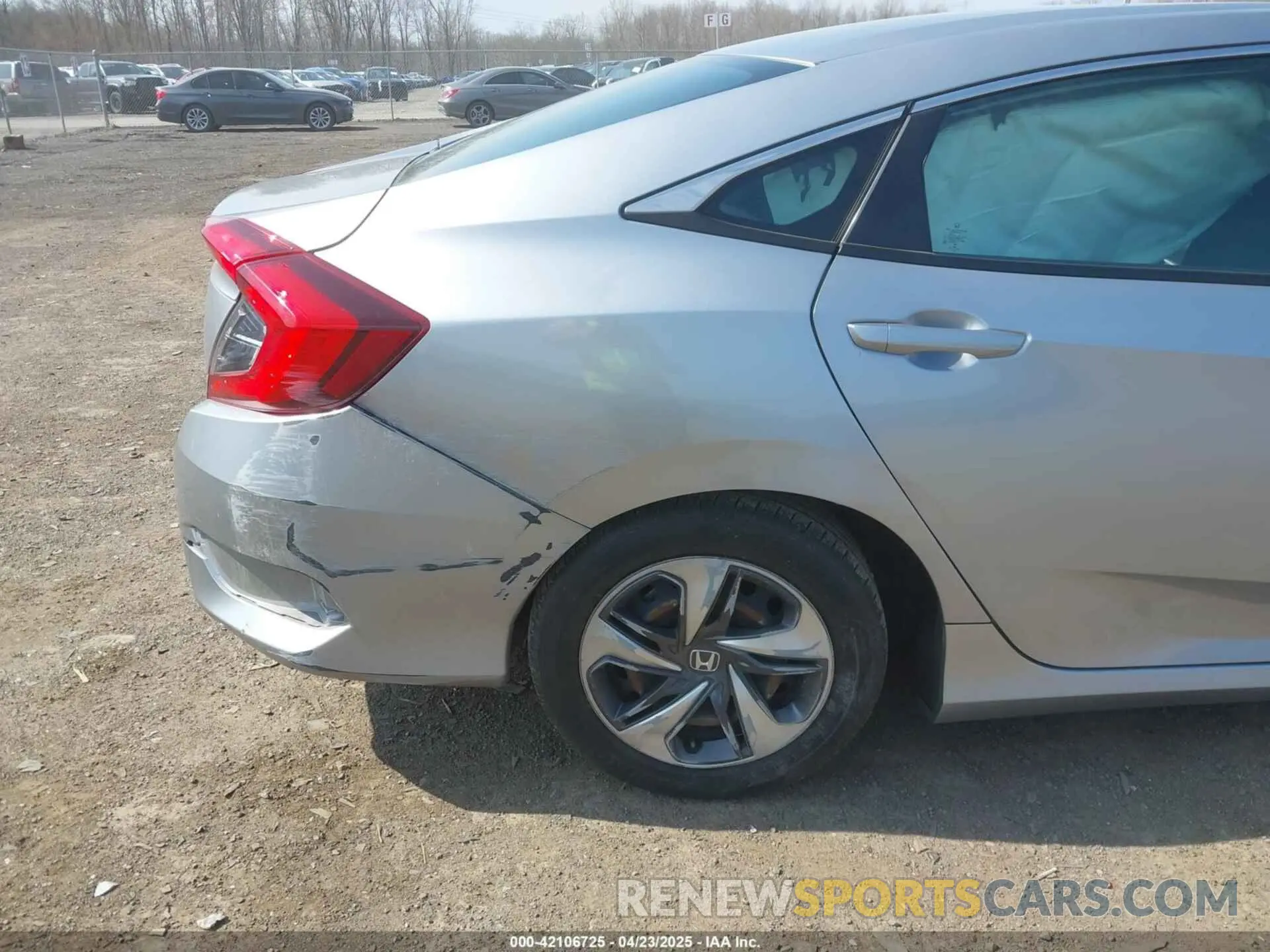 6 fotografías del automóvil dañado 2HGFC2F69MH539227 HONDA CIVIC 2021