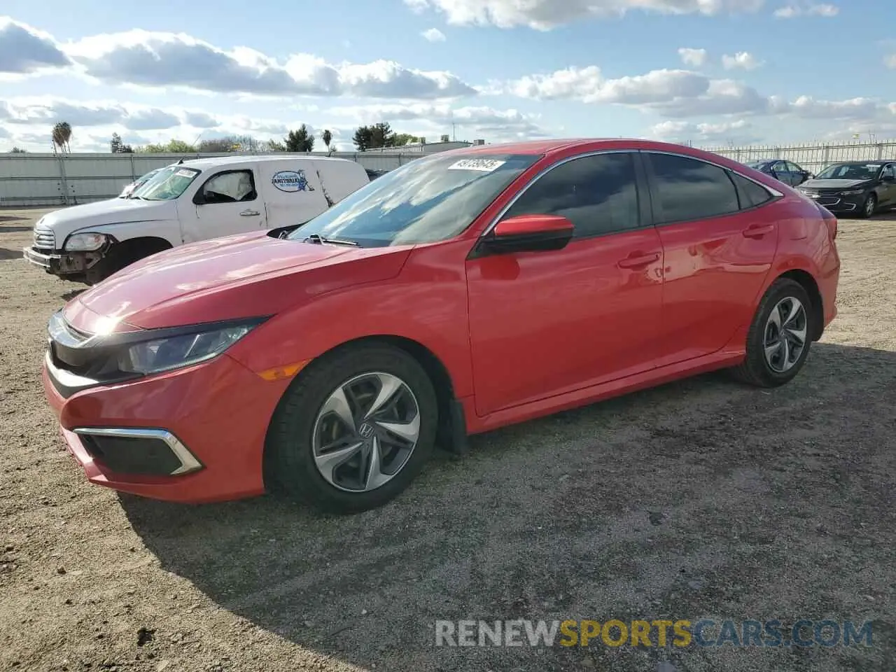 1 fotografías del automóvil dañado 2HGFC2F69MH553340 HONDA CIVIC 2021