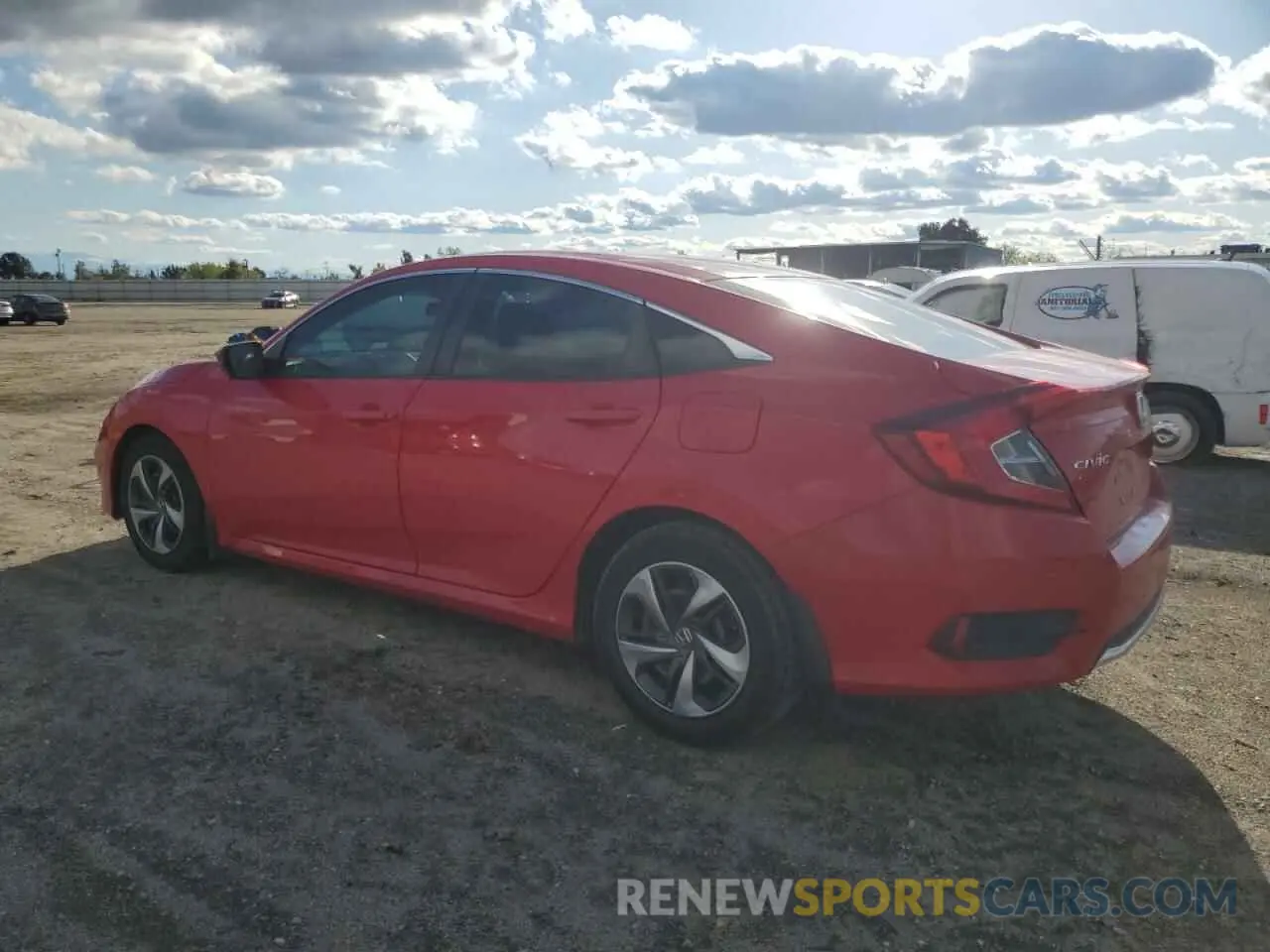2 fotografías del automóvil dañado 2HGFC2F69MH553340 HONDA CIVIC 2021