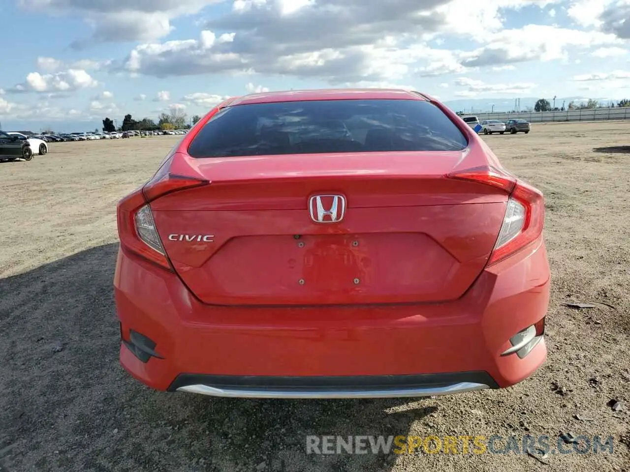 6 fotografías del automóvil dañado 2HGFC2F69MH553340 HONDA CIVIC 2021