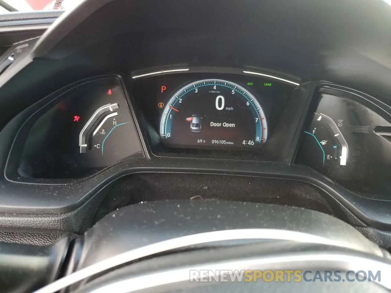 9 fotografías del automóvil dañado 2HGFC2F69MH553340 HONDA CIVIC 2021