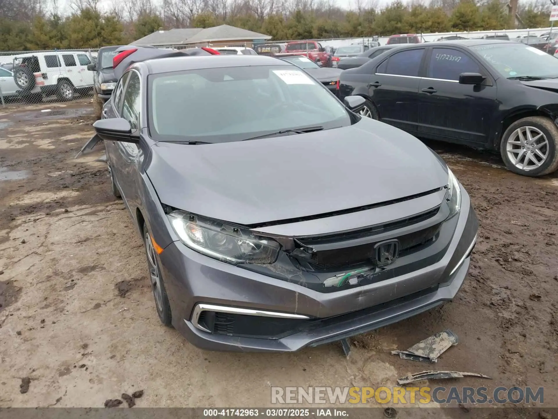 1 fotografías del automóvil dañado 2HGFC2F6XMH500937 HONDA CIVIC 2021