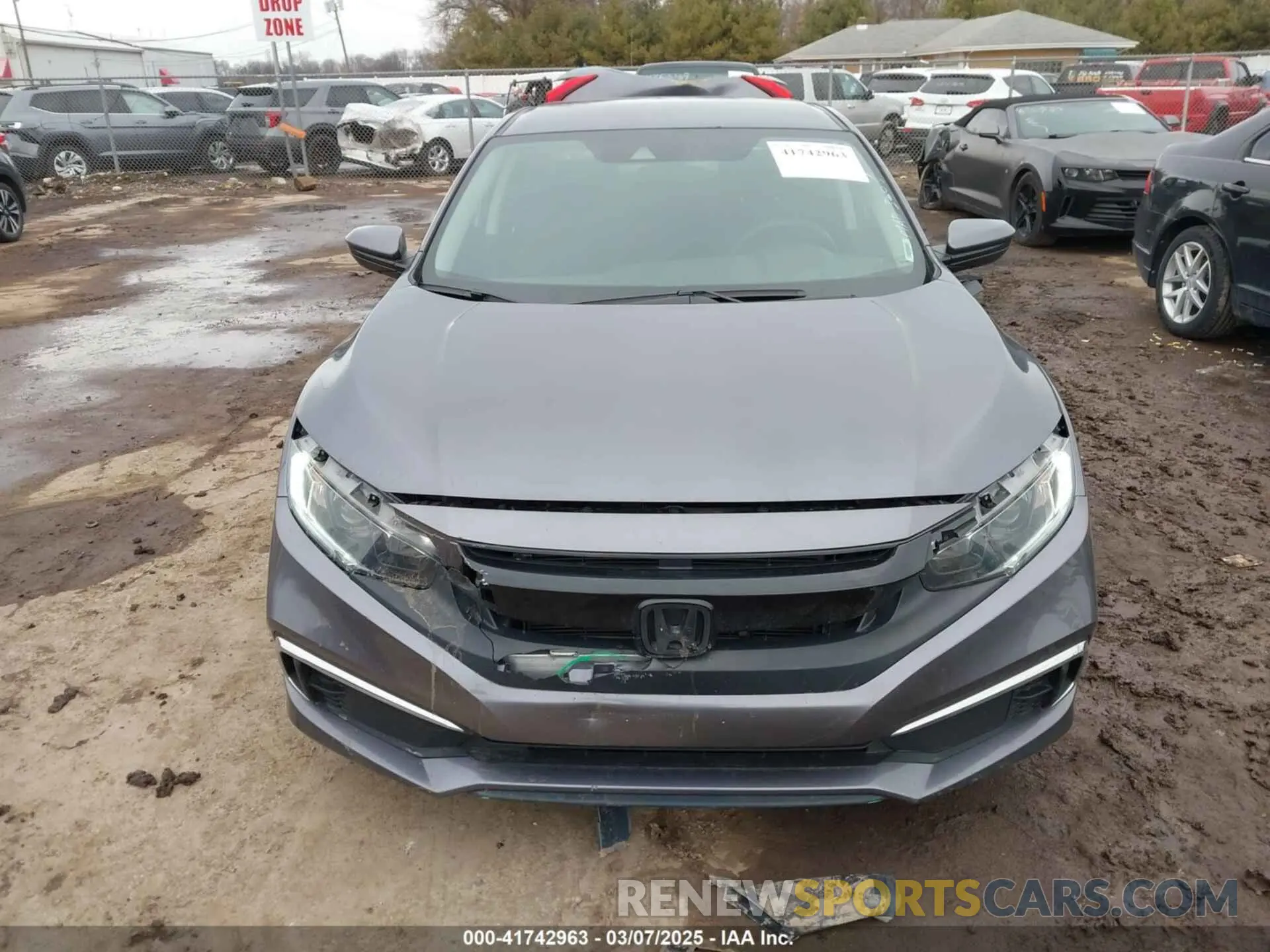 13 fotografías del automóvil dañado 2HGFC2F6XMH500937 HONDA CIVIC 2021
