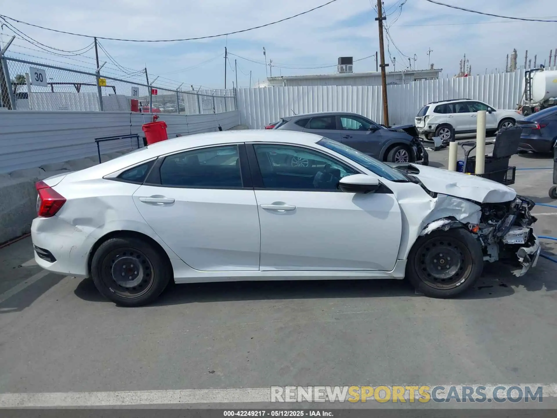 13 fotografías del automóvil dañado 2HGFC2F6XMH503885 HONDA CIVIC 2021
