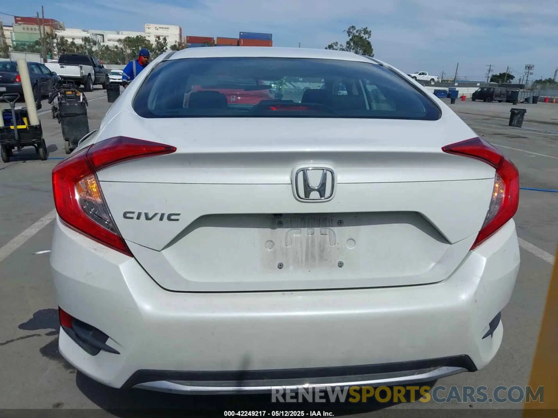 16 fotografías del automóvil dañado 2HGFC2F6XMH503885 HONDA CIVIC 2021