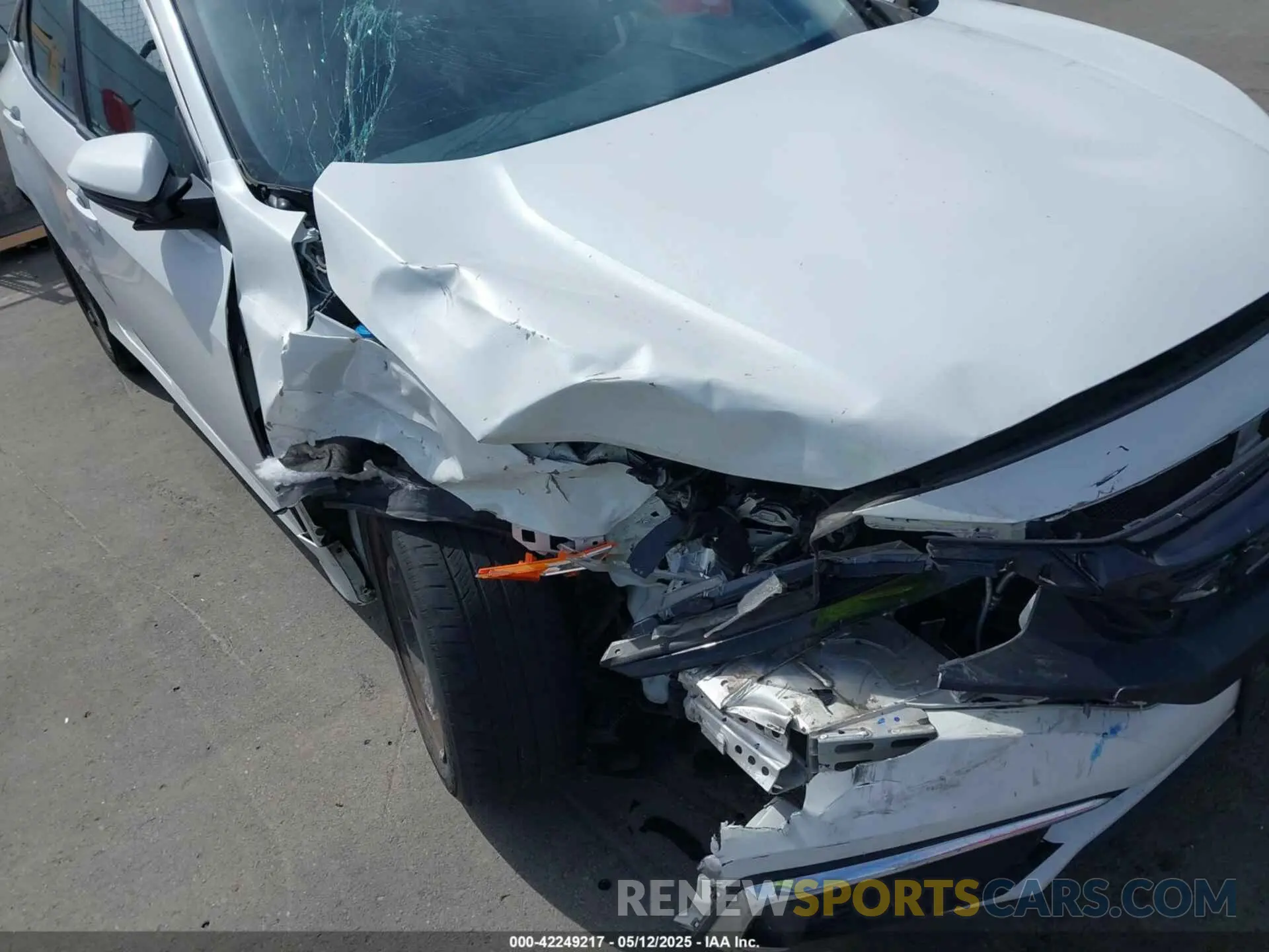 6 fotografías del automóvil dañado 2HGFC2F6XMH503885 HONDA CIVIC 2021