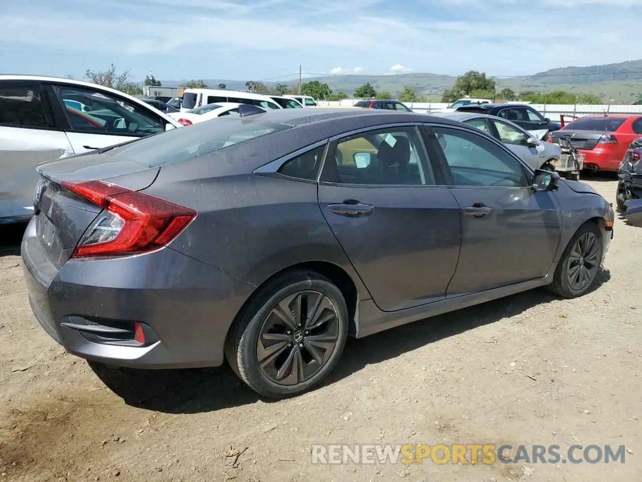 3 fotografías del automóvil dañado 2HGFC2F6XMH508083 HONDA CIVIC 2021