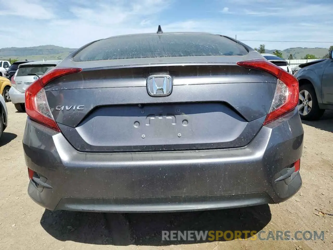 6 fotografías del automóvil dañado 2HGFC2F6XMH508083 HONDA CIVIC 2021