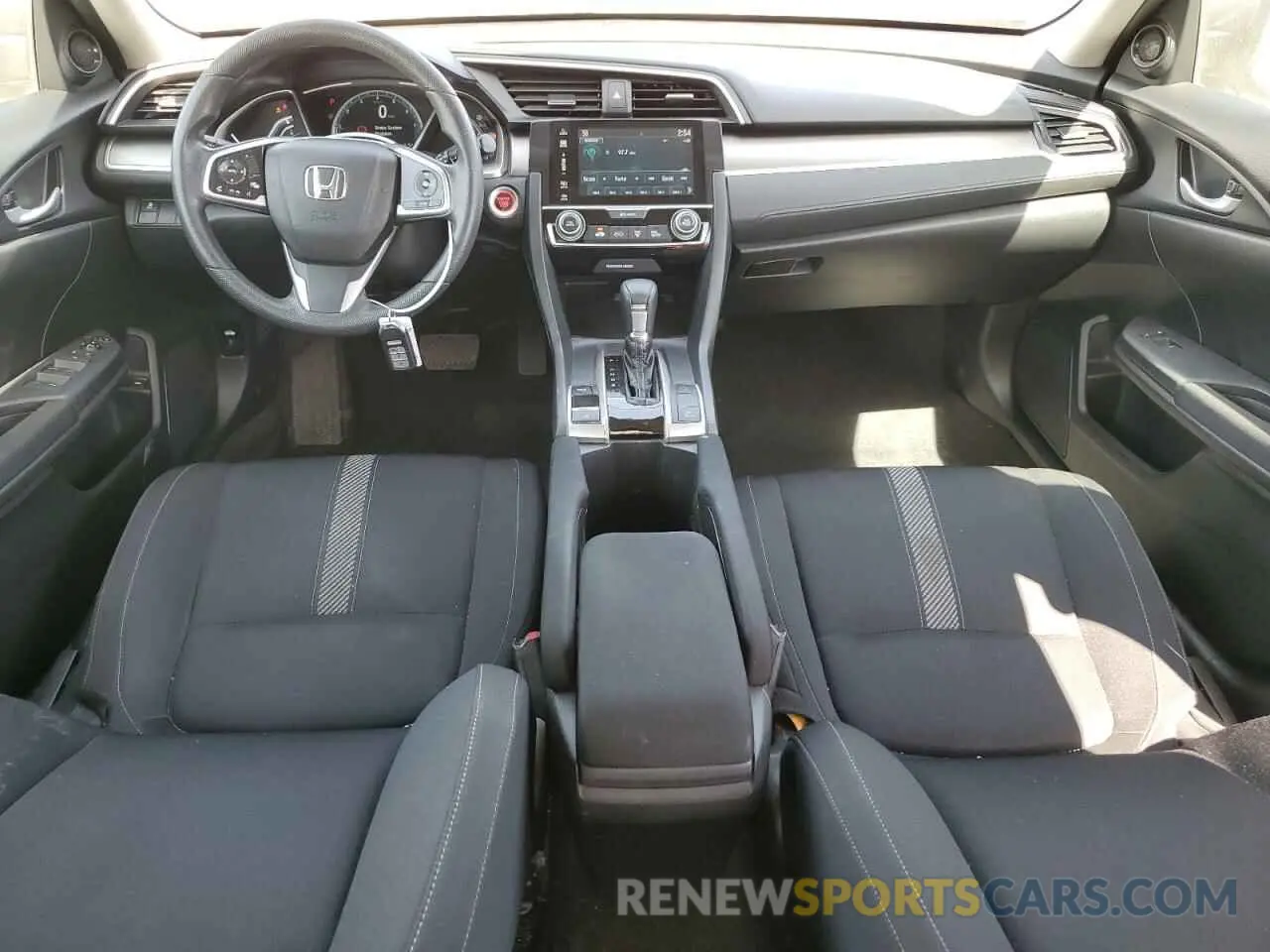 8 fotografías del automóvil dañado 2HGFC2F6XMH508083 HONDA CIVIC 2021