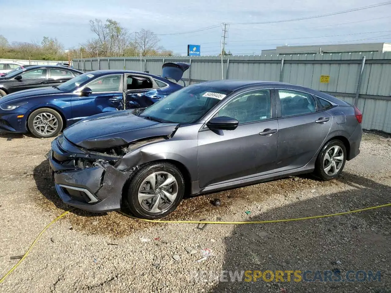 1 fotografías del automóvil dañado 2HGFC2F6XMH516992 HONDA CIVIC 2021