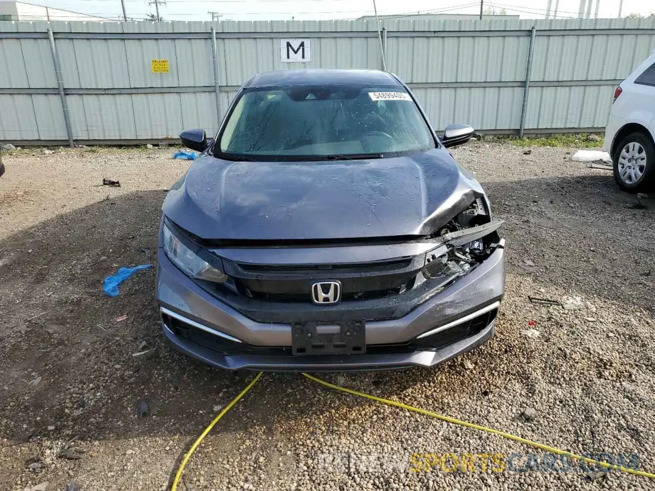 5 fotografías del automóvil dañado 2HGFC2F6XMH516992 HONDA CIVIC 2021