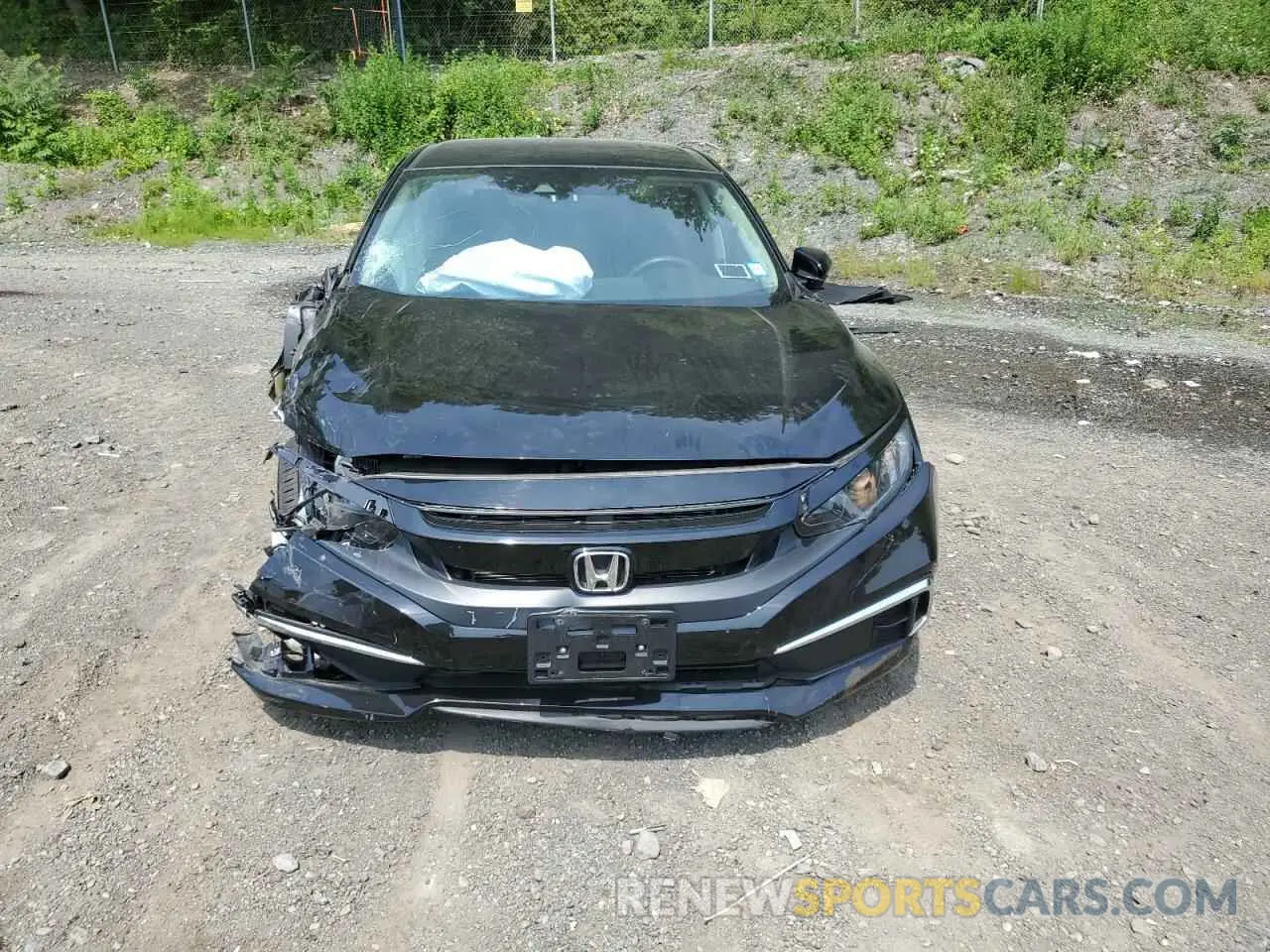 5 fotografías del automóvil dañado 2HGFC2F6XMH527376 HONDA CIVIC 2021