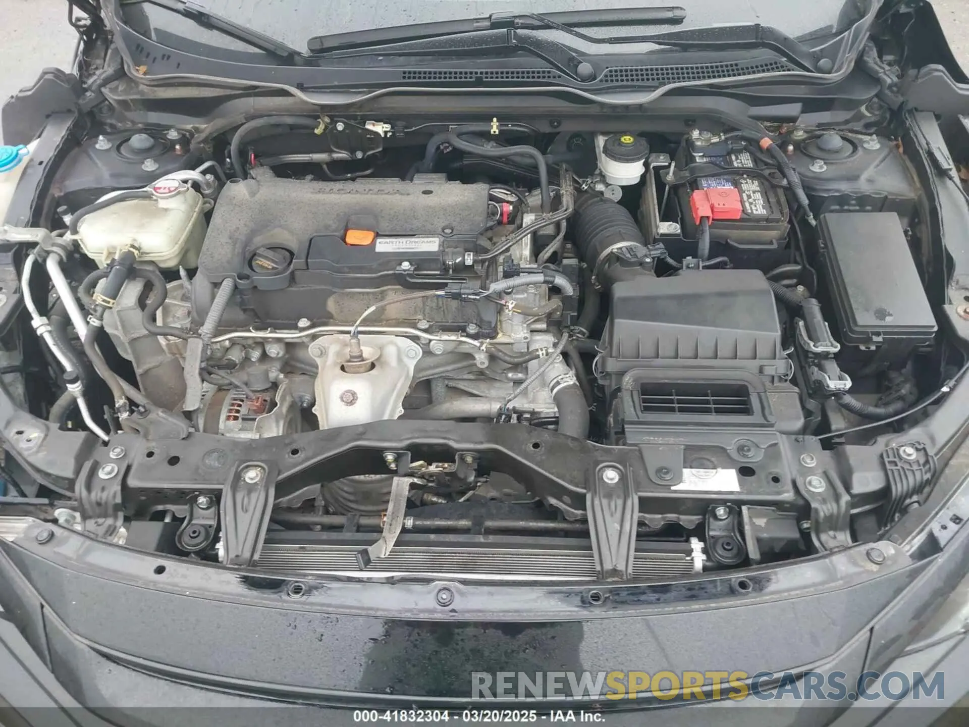 10 fotografías del automóvil dañado 2HGFC2F6XMH528558 HONDA CIVIC 2021