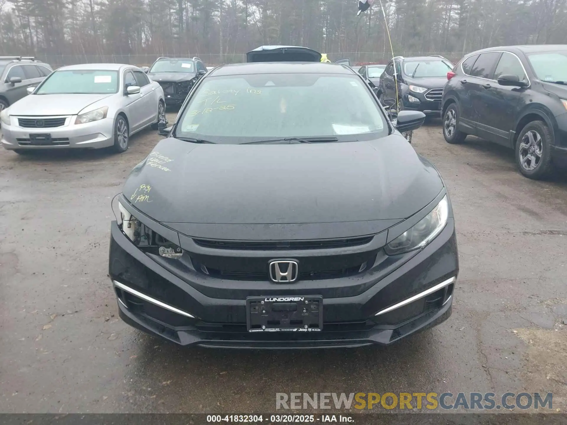 13 fotografías del automóvil dañado 2HGFC2F6XMH528558 HONDA CIVIC 2021