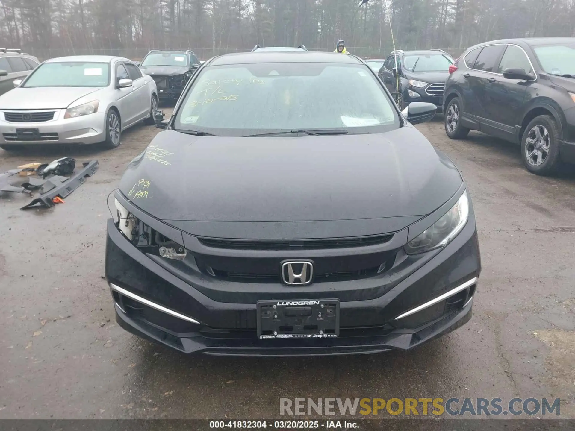 18 fotografías del automóvil dañado 2HGFC2F6XMH528558 HONDA CIVIC 2021