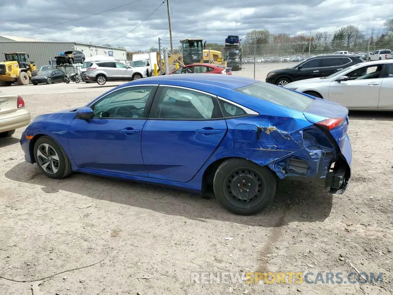 2 fotografías del automóvil dañado 2HGFC2F6XMH529029 HONDA CIVIC 2021