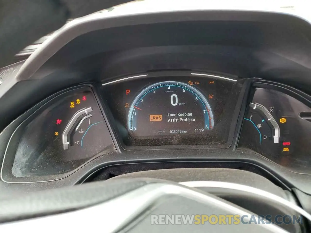 9 fotografías del automóvil dañado 2HGFC2F6XMH529029 HONDA CIVIC 2021