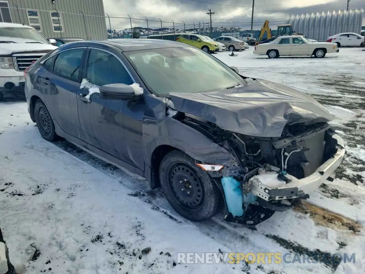 4 fotografías del automóvil dañado 2HGFC2F73MH011403 HONDA CIVIC 2021