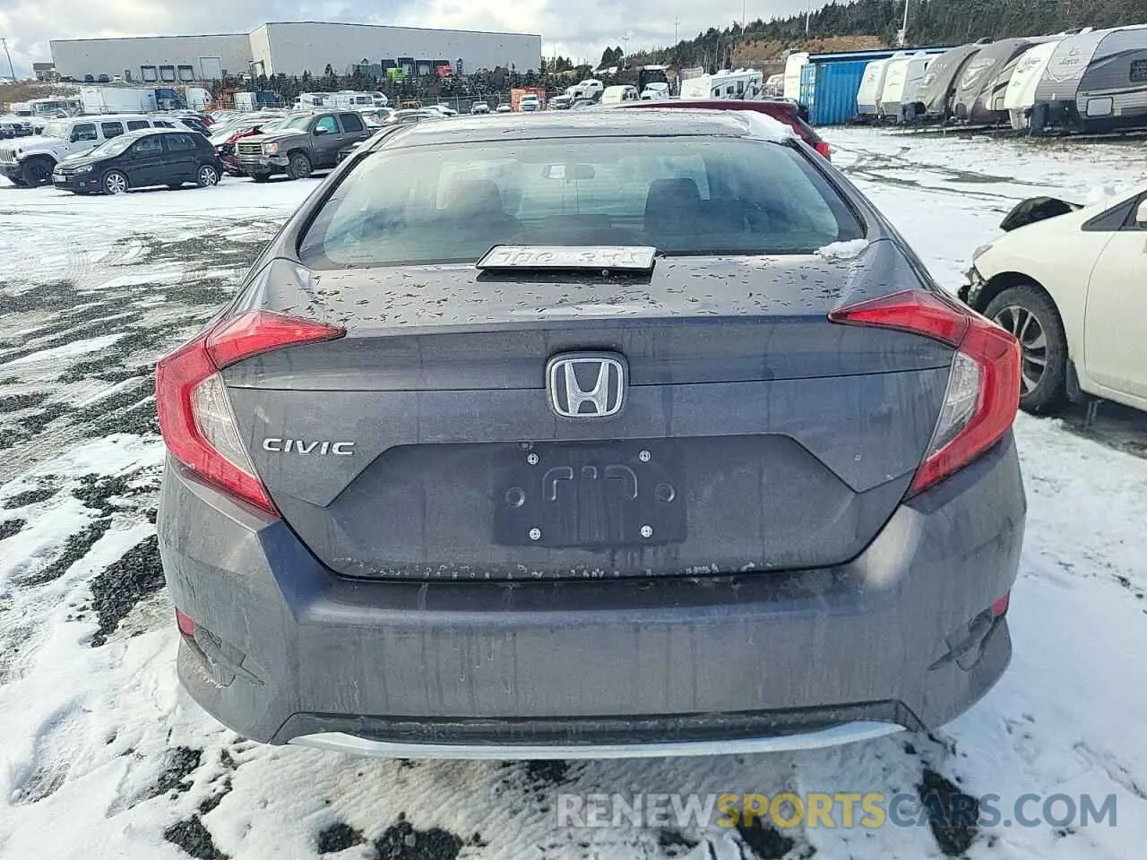 6 fotografías del automóvil dañado 2HGFC2F73MH011403 HONDA CIVIC 2021