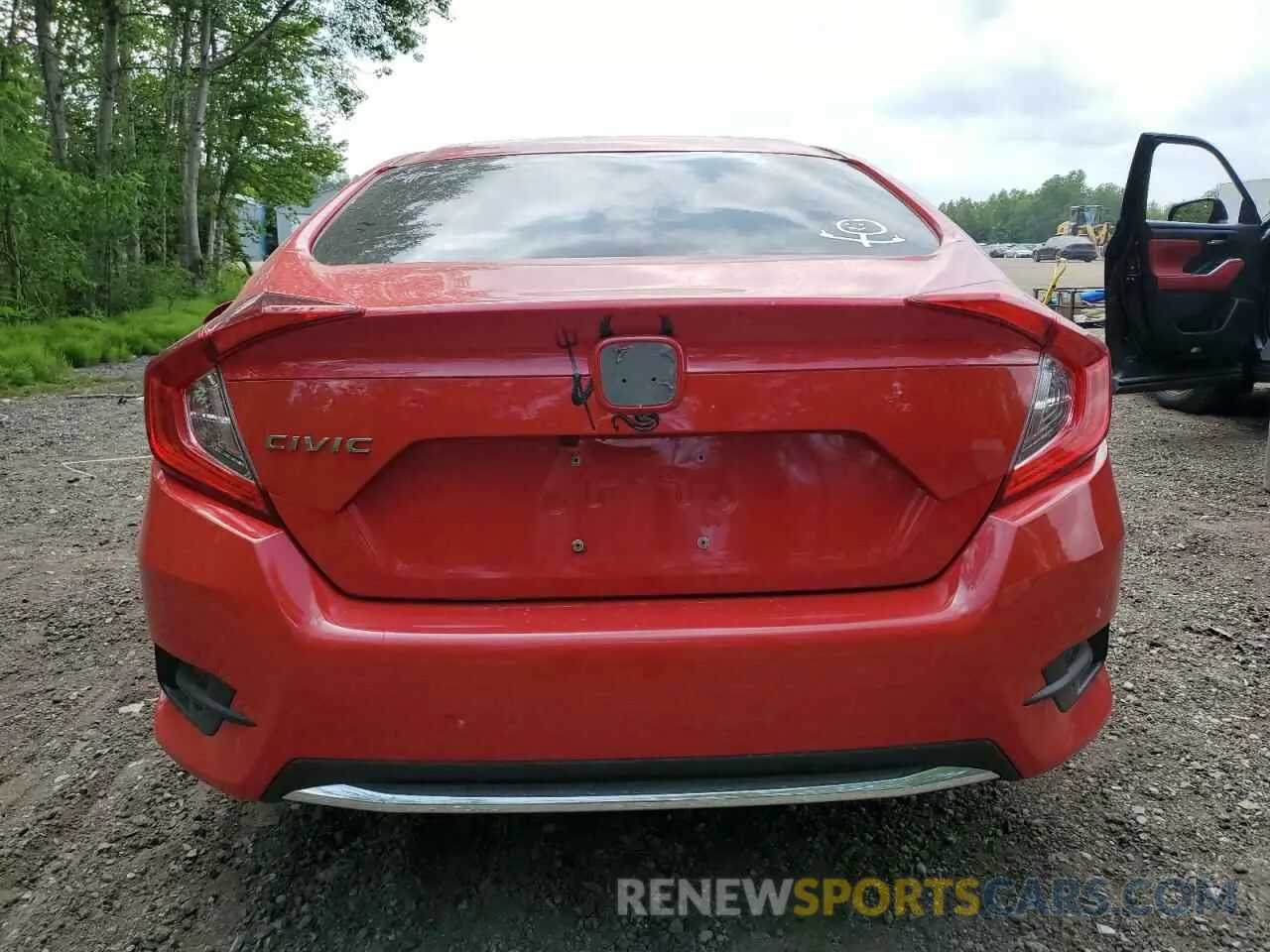 6 fotografías del automóvil dañado 2HGFC2F75MH002251 HONDA CIVIC 2021