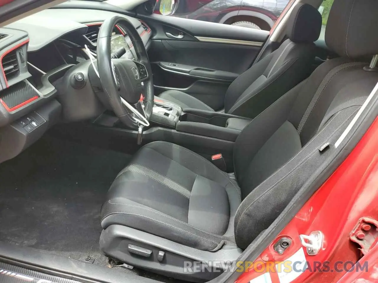 7 fotografías del automóvil dañado 2HGFC2F75MH002251 HONDA CIVIC 2021