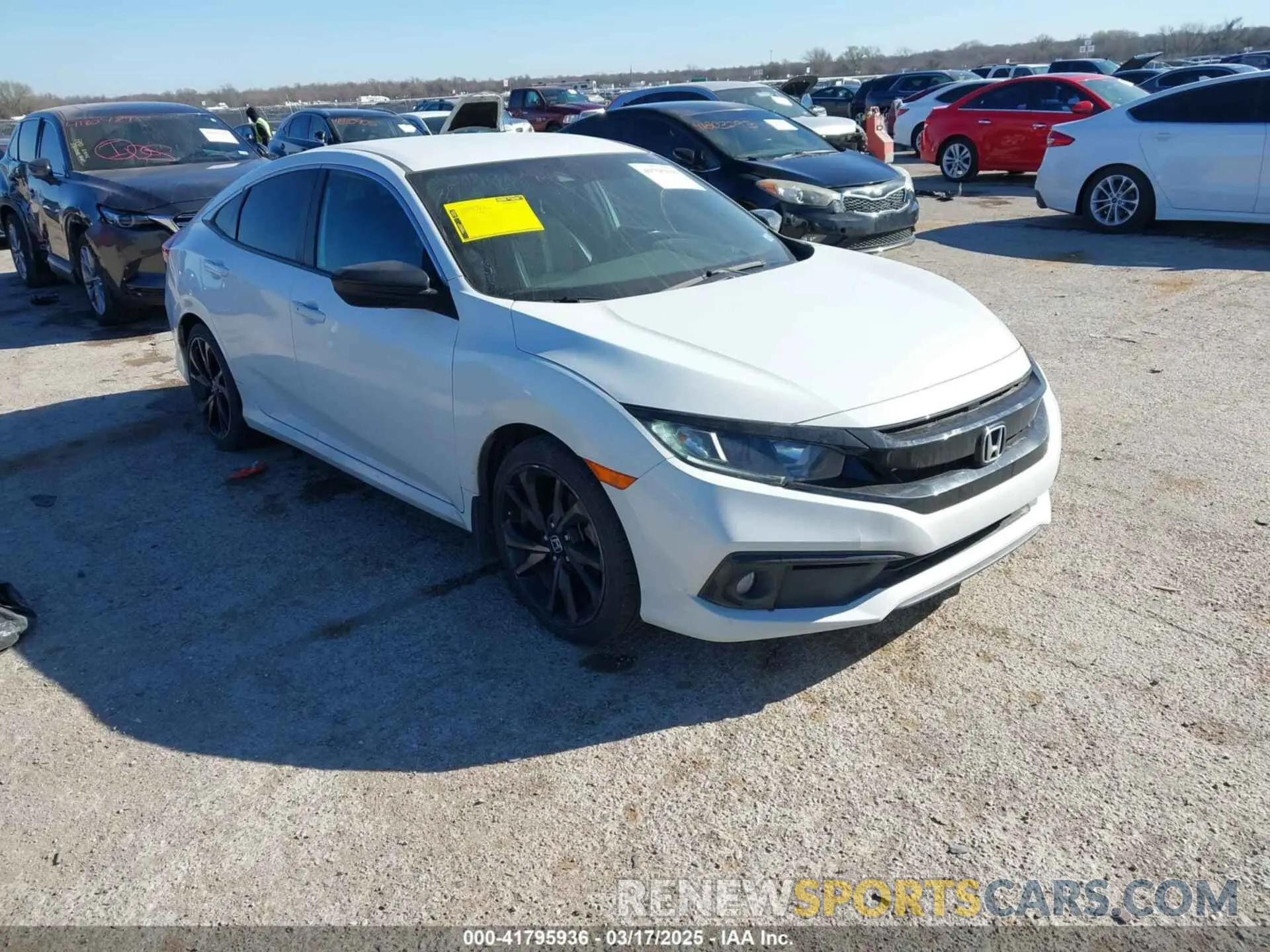 1 fotografías del automóvil dañado 2HGFC2F80MH504447 HONDA CIVIC 2021