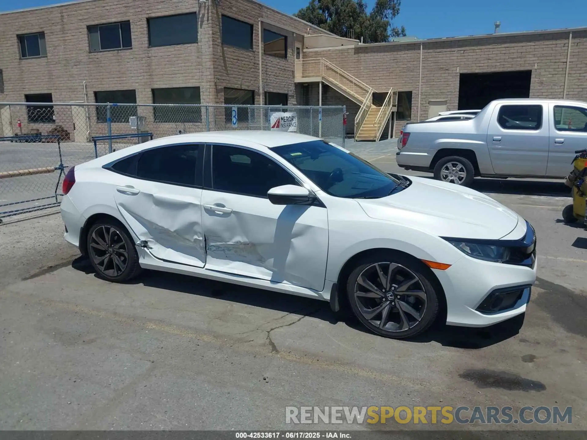 6 fotografías del automóvil dañado 2HGFC2F80MH504657 HONDA CIVIC 2021