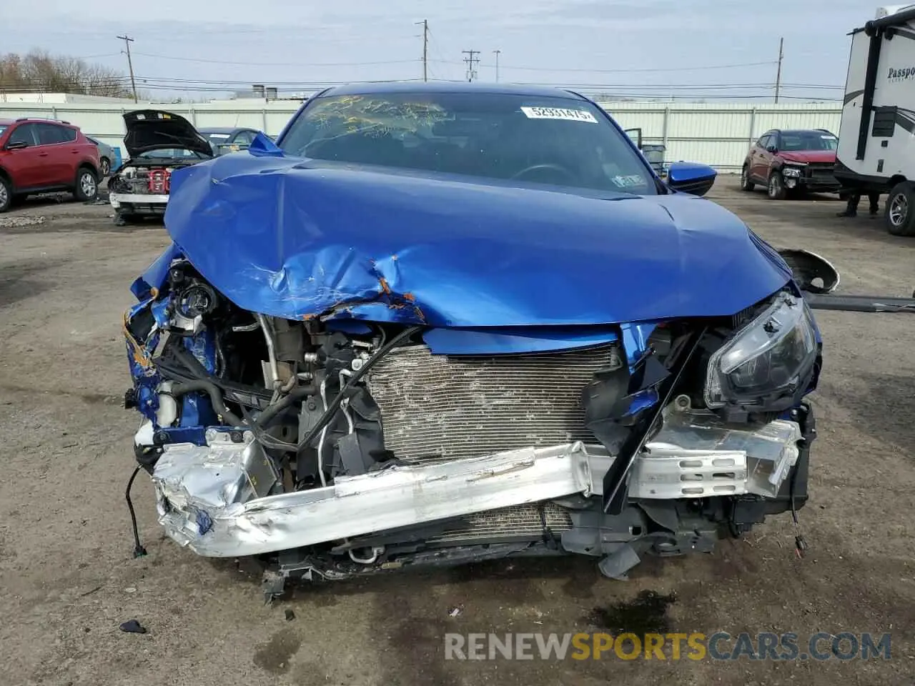 5 fotografías del automóvil dañado 2HGFC2F80MH517814 HONDA CIVIC 2021