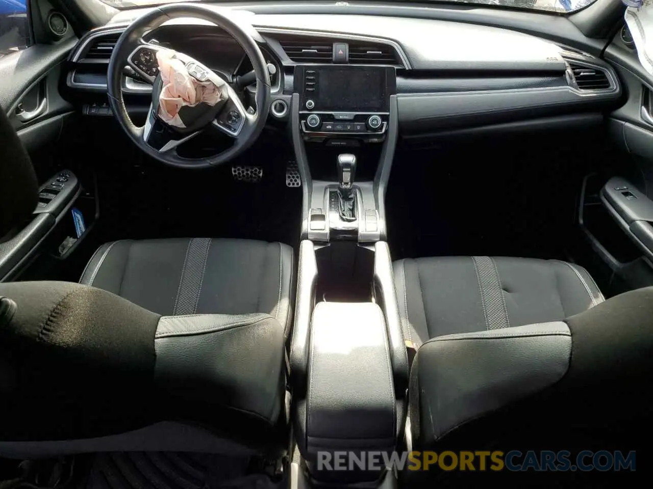 8 fotografías del automóvil dañado 2HGFC2F80MH517814 HONDA CIVIC 2021