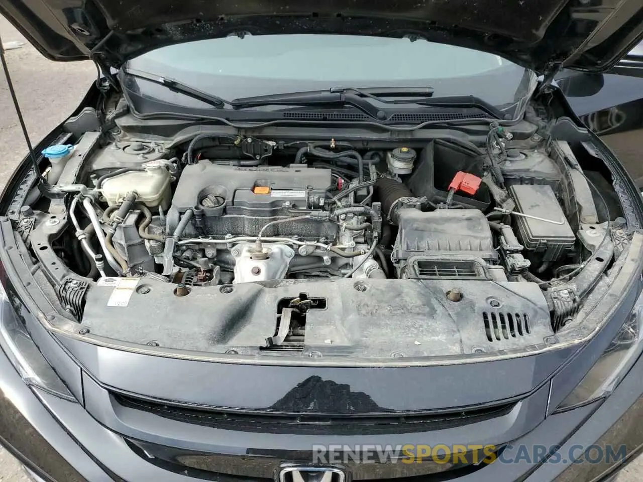 11 fotografías del automóvil dañado 2HGFC2F81MH006628 HONDA CIVIC 2021