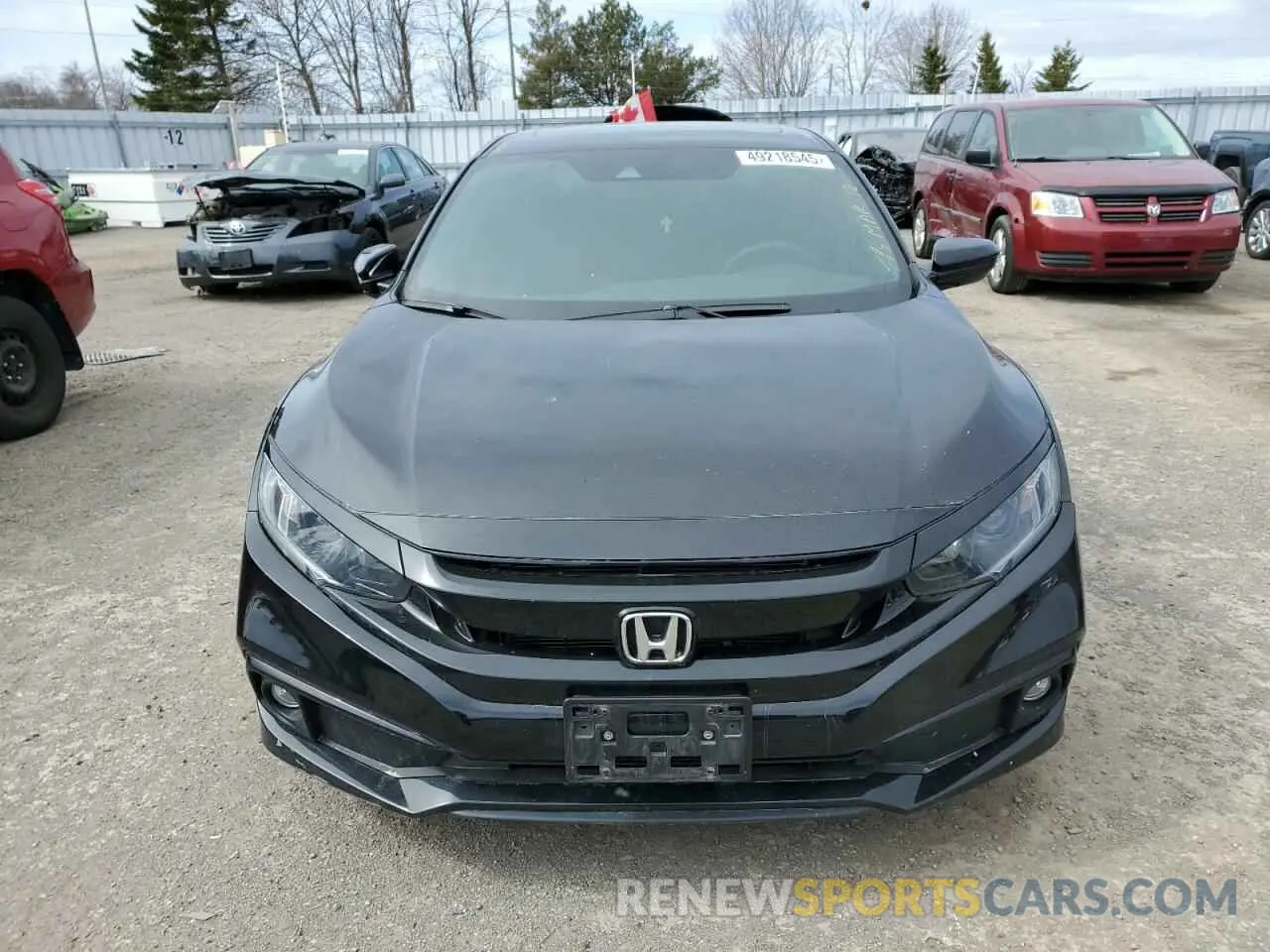 5 fotografías del automóvil dañado 2HGFC2F81MH006628 HONDA CIVIC 2021