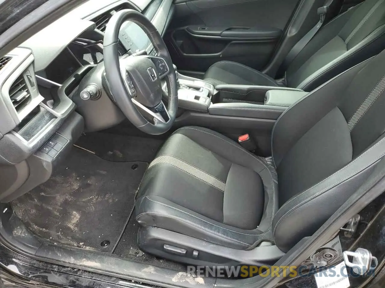 7 fotografías del automóvil dañado 2HGFC2F81MH006628 HONDA CIVIC 2021