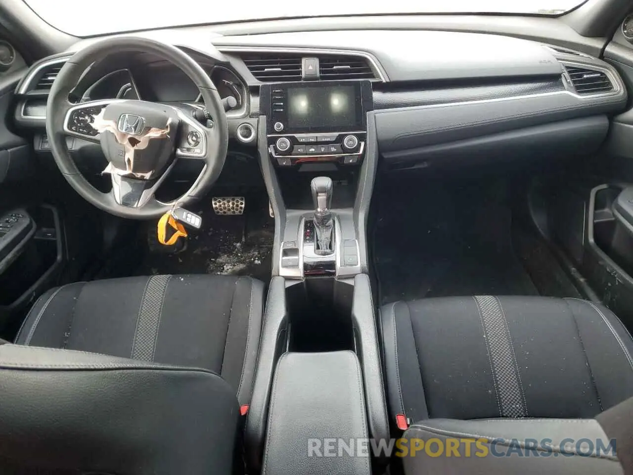 8 fotografías del automóvil dañado 2HGFC2F81MH006645 HONDA CIVIC 2021