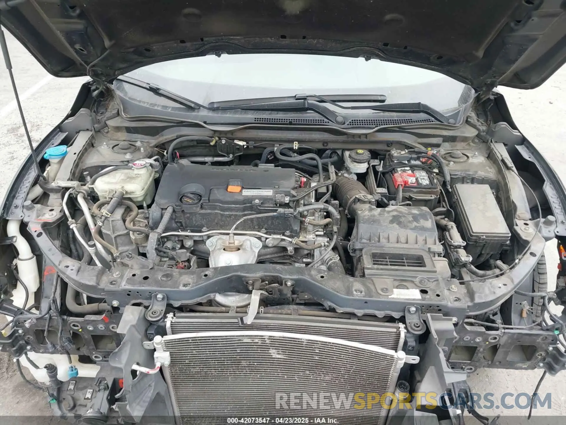 10 fotografías del automóvil dañado 2HGFC2F81MH534850 HONDA CIVIC 2021