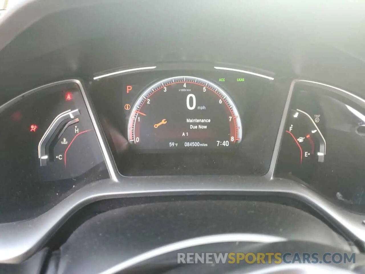 9 fotografías del automóvil dañado 2HGFC2F81MH537604 HONDA CIVIC 2021