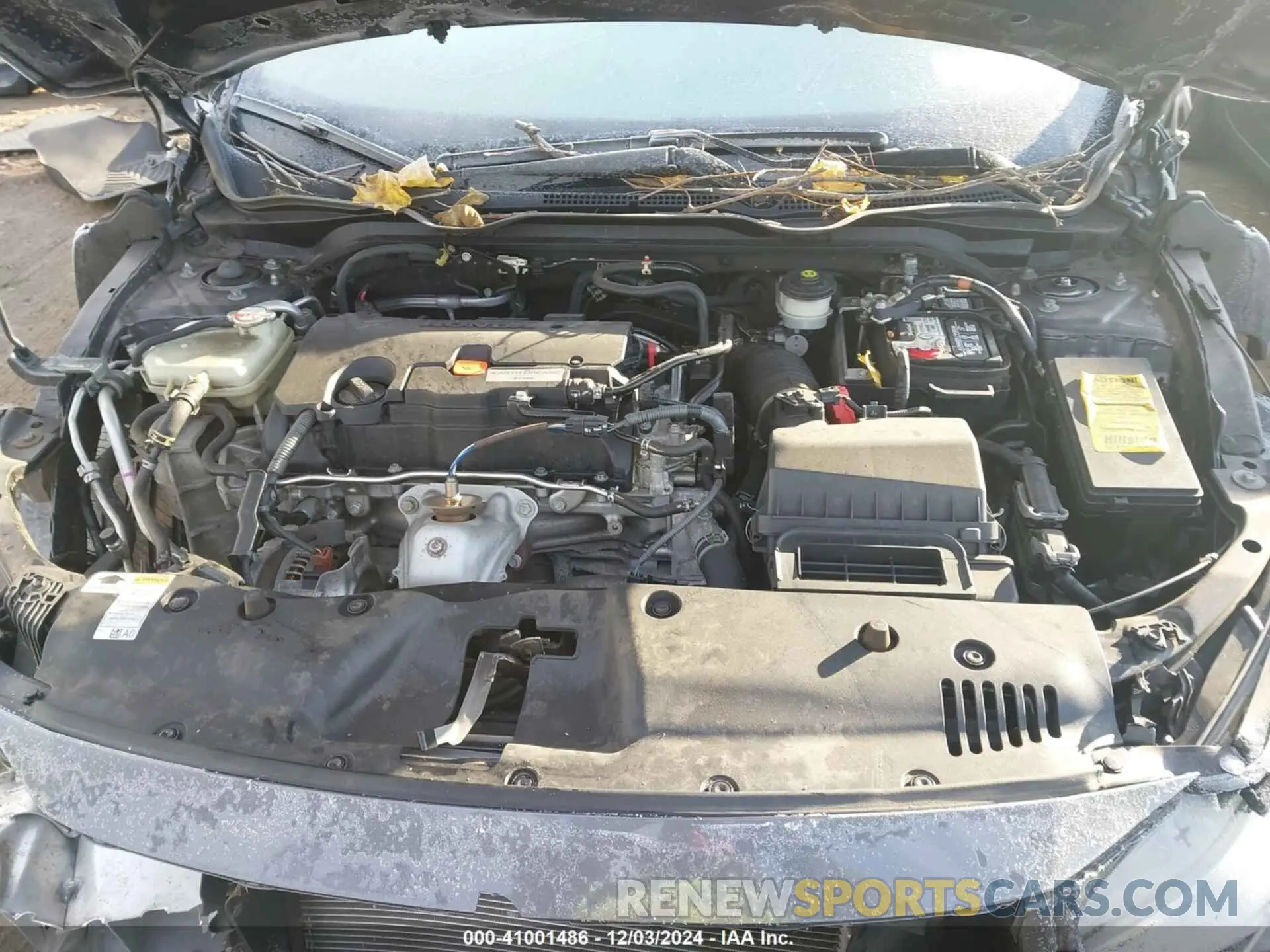 10 fotografías del automóvil dañado 2HGFC2F81MH538364 HONDA CIVIC 2021