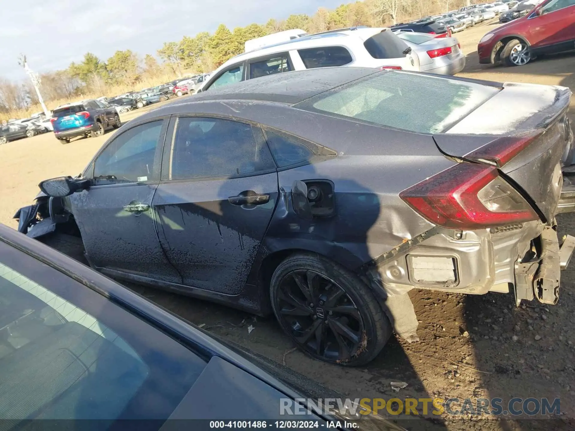 13 fotografías del automóvil dañado 2HGFC2F81MH538364 HONDA CIVIC 2021