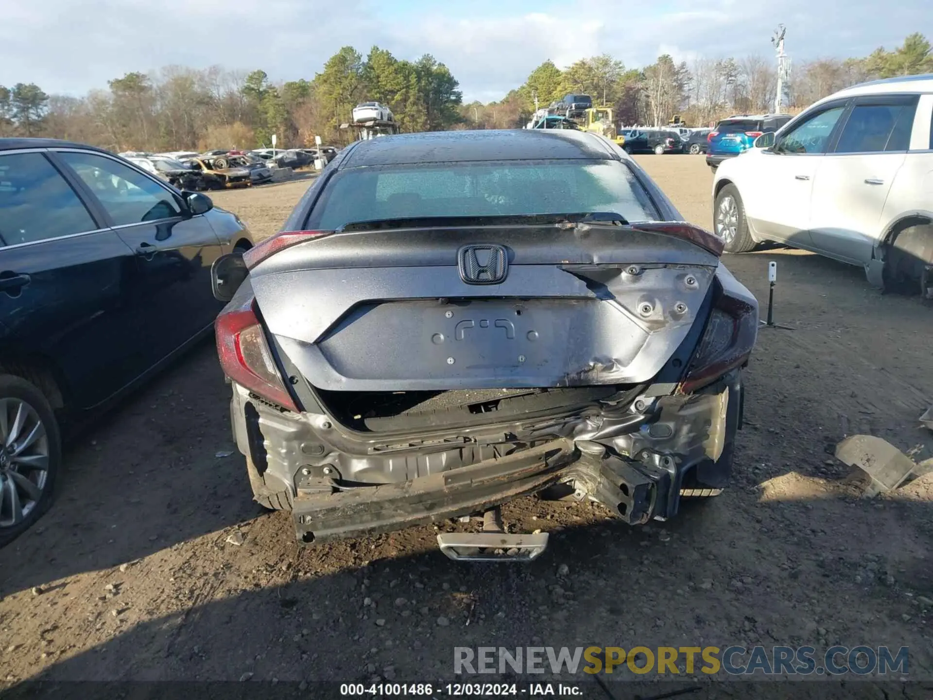 15 fotografías del automóvil dañado 2HGFC2F81MH538364 HONDA CIVIC 2021